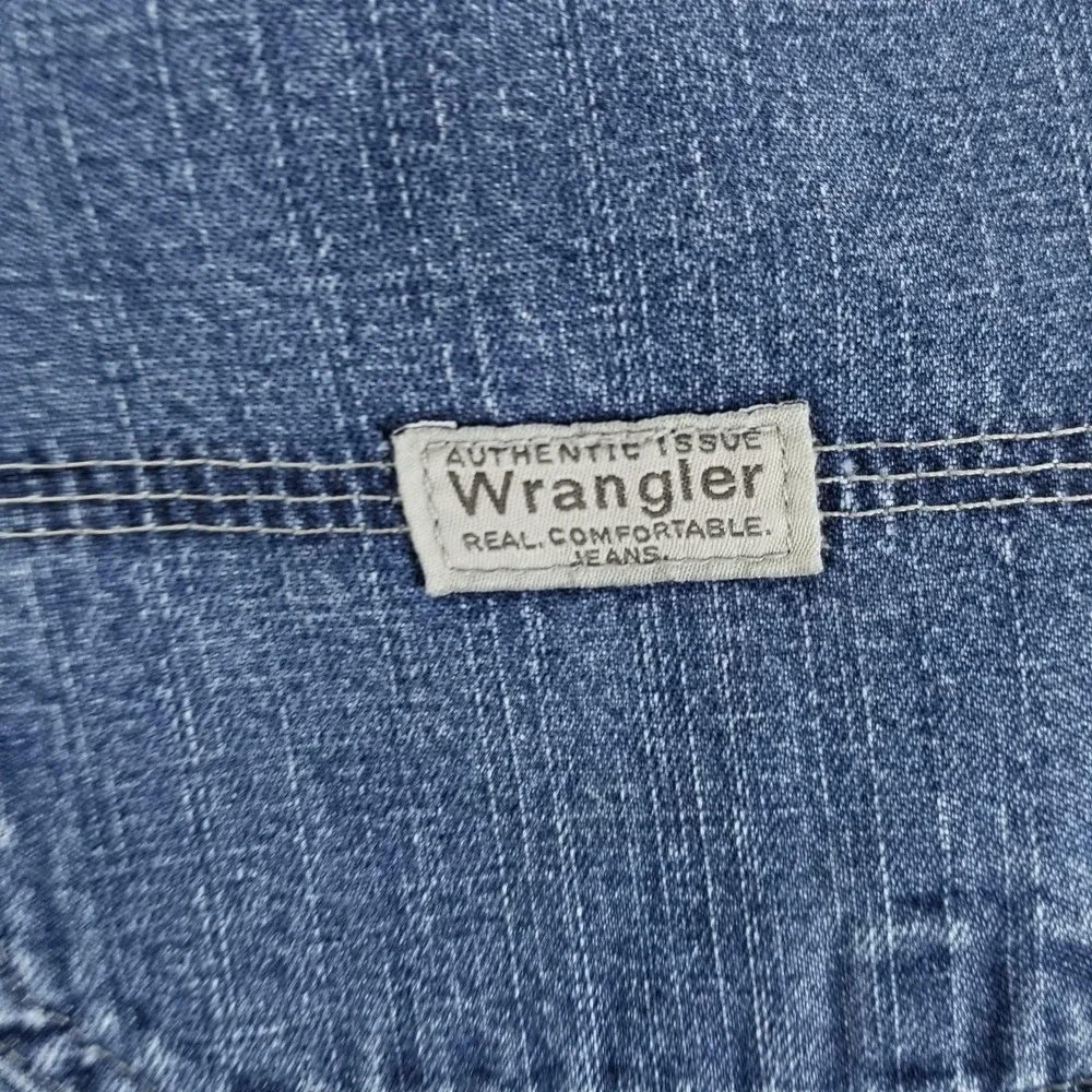 Wrangler Shorts Mens 36 Blue Denim Carpenter 9